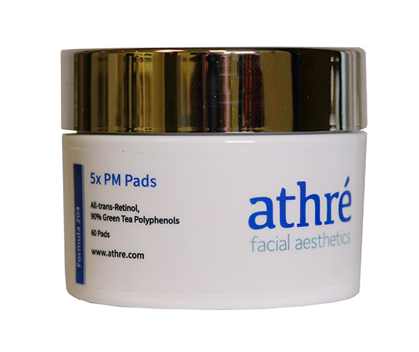 Athré Facial Plastics Retinol Treatment PM Pads.