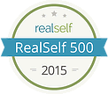 RealSelf 500 2015 badge.