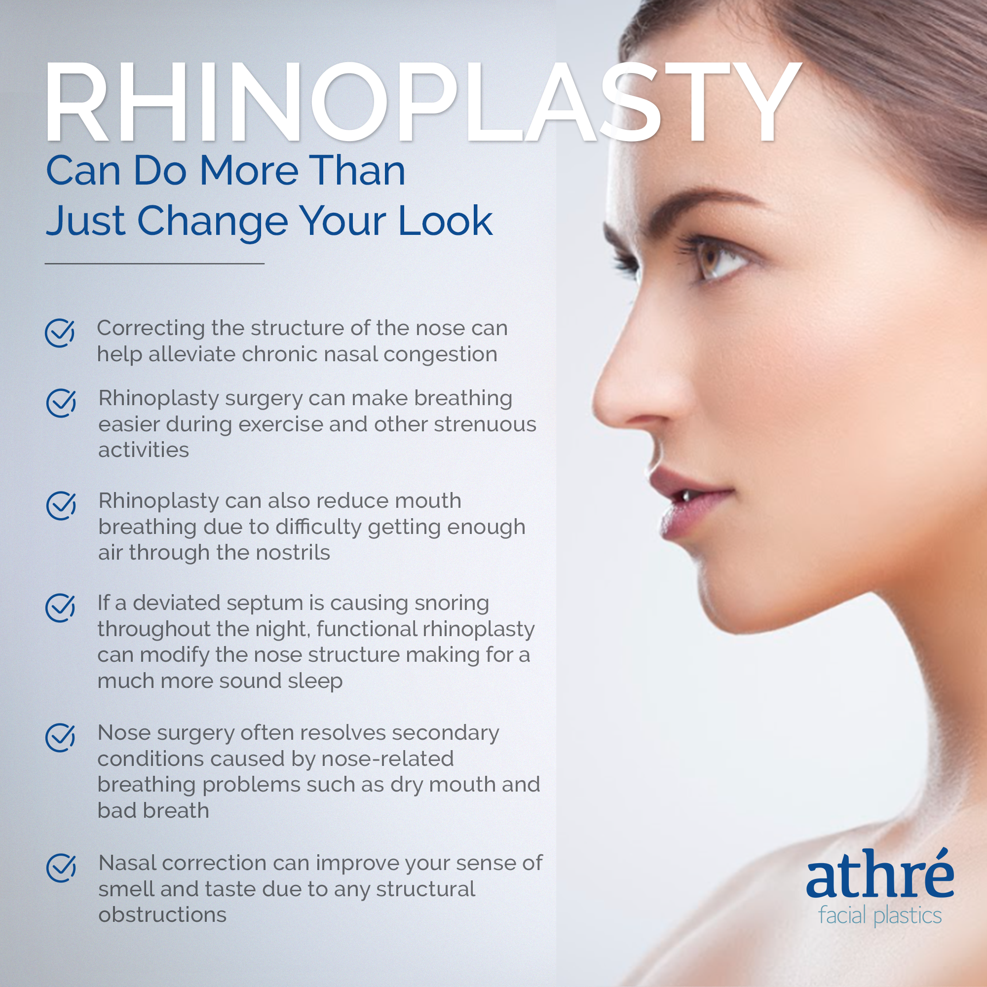 Rhinoplasty Can Do More Than Just Change Your Look